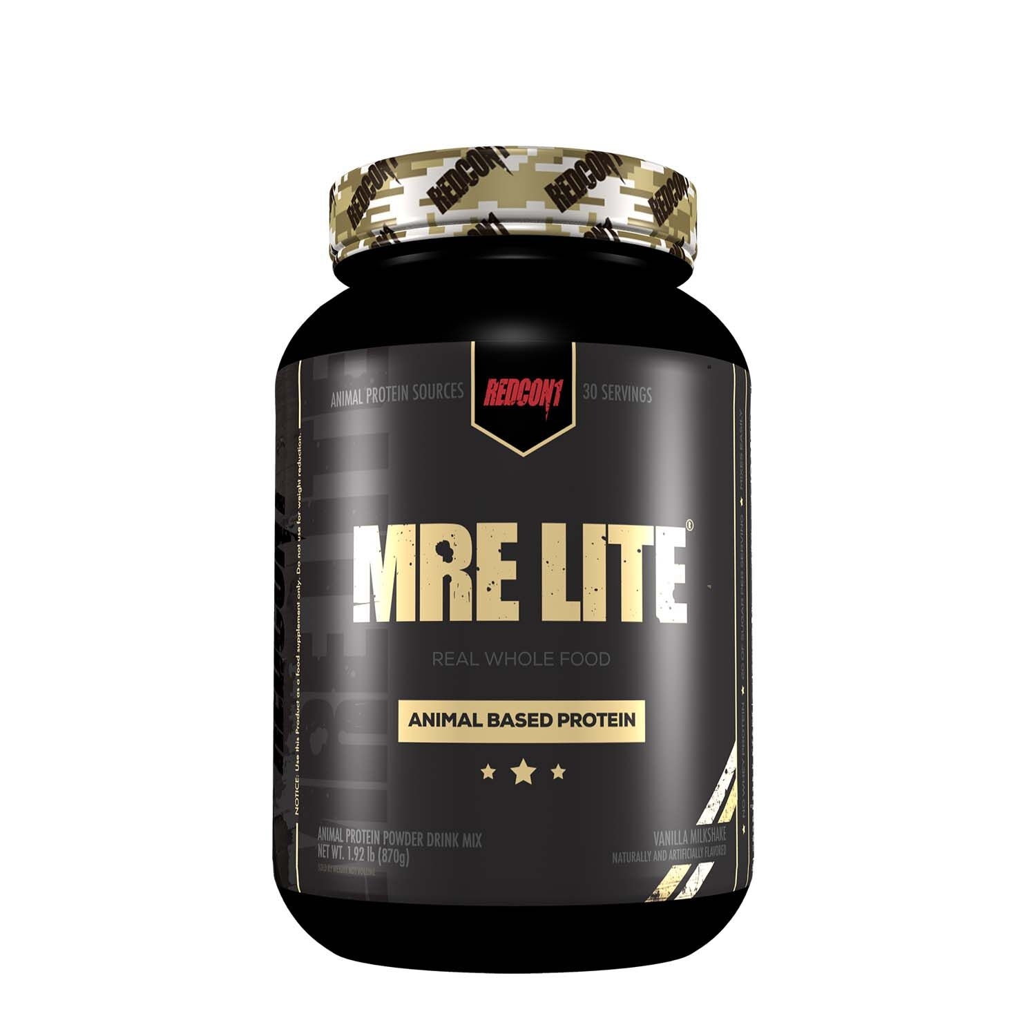 Proteina de origine animala cu aroma de milkshake de vanilie, 870 g, REDCON1