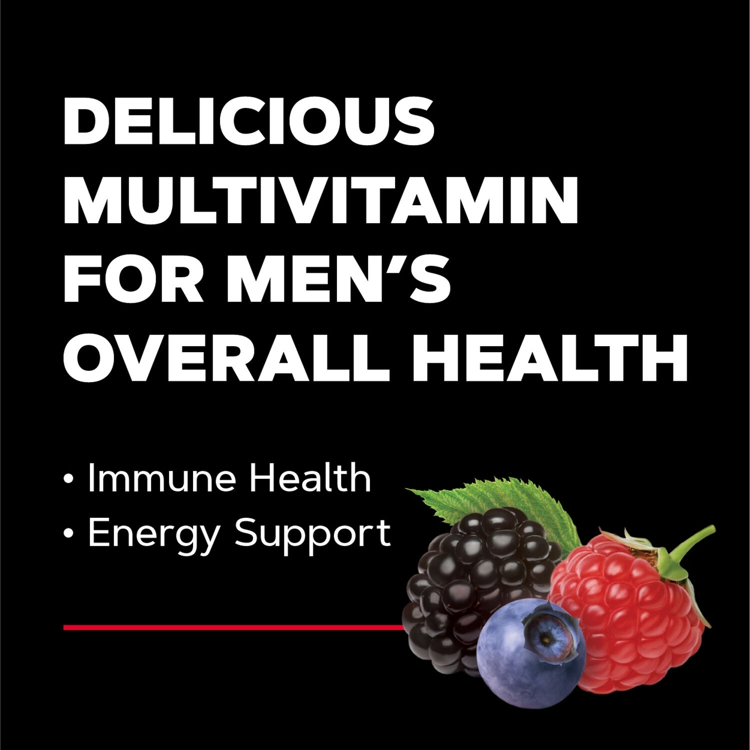 Multivitamine pentru barbati cu aroma naturala de fructe de padure Mega Men, 120 jeleuri, GNC Multivitamine pentru barbati cu aroma naturala de fructe de padure Mega Men, 120 jeleuri, GNC