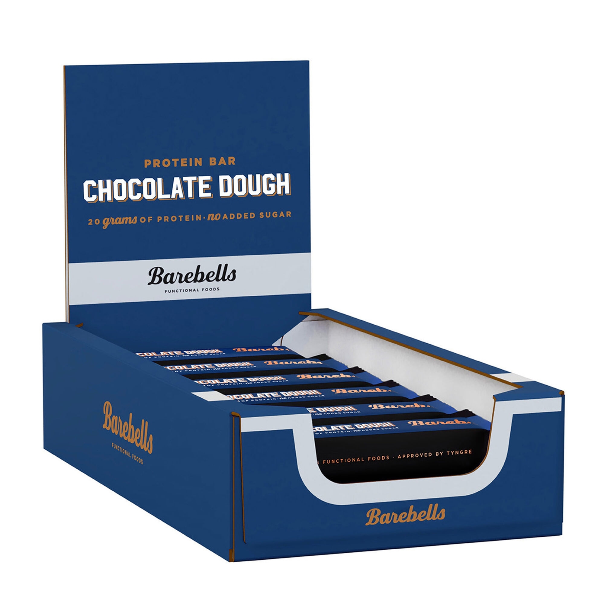 Baton proteic cu aroma de ciocolata, 55 g, Barebells Baton proteic cu aroma de ciocolata, 55 g, Barebells