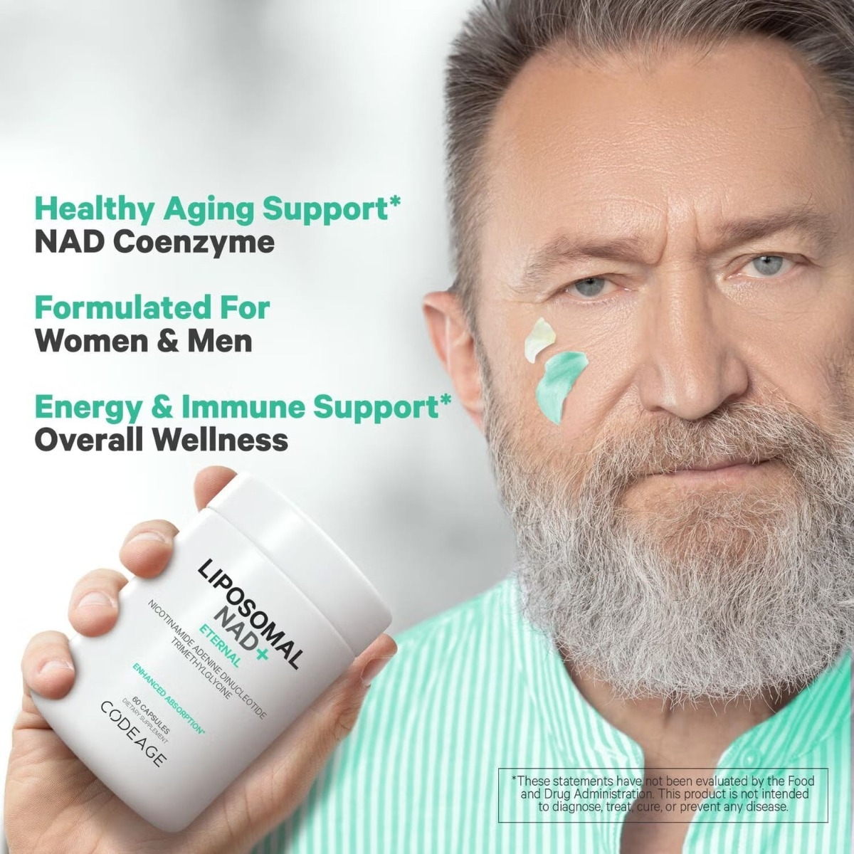 Nad+ liposomal CodeAge, 60 capsule, GNC Nad+ liposomal CodeAge, 60 capsule, GNC