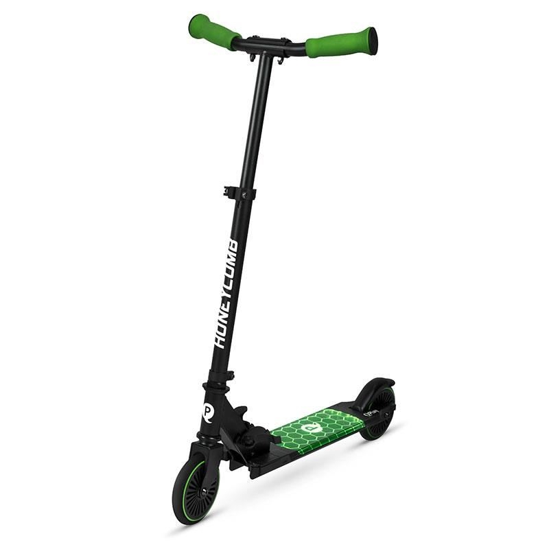 Trotineta LED QPlay Honeycomb Verde Trotineta LED QPlay Honeycomb Verde