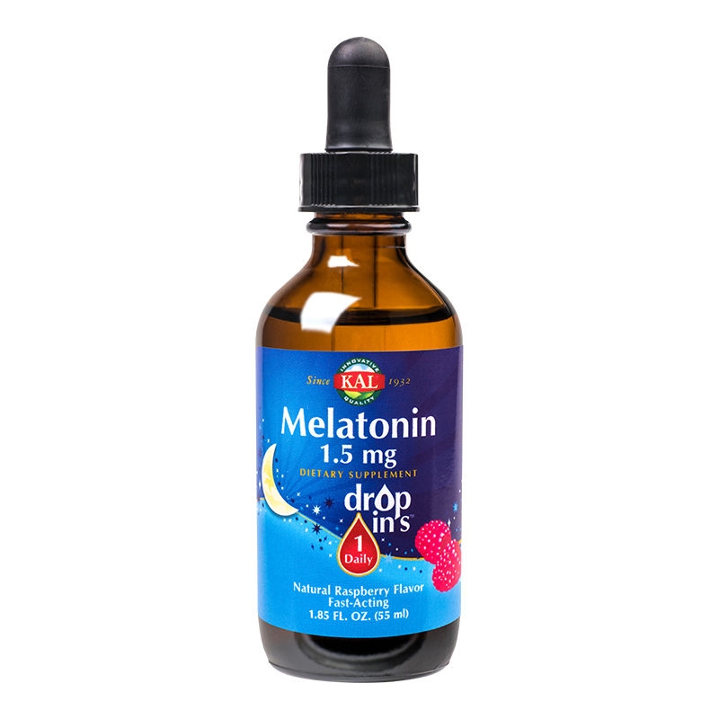 Melatonin picaturi cu aroma de zmeura Kal, 55 ml, Secom Melatonin picaturi cu aroma de zmeura Kal, 55 ml, Secom