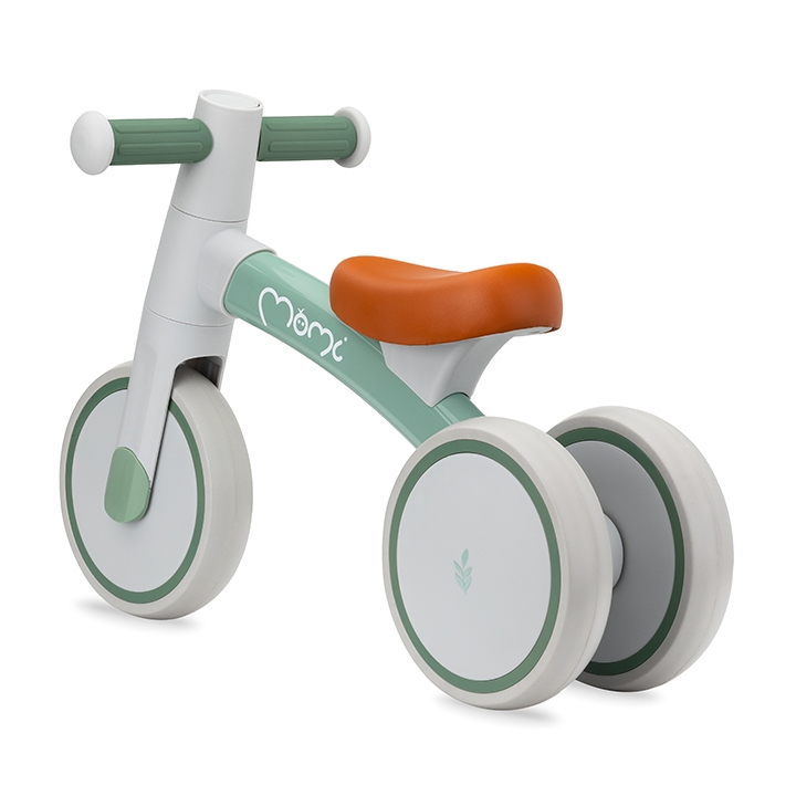 Bicicleta fara pedale Tedi, +12 luni, Green, Momi Bicicleta fara pedale Tedi, +12 luni, Green, Momi