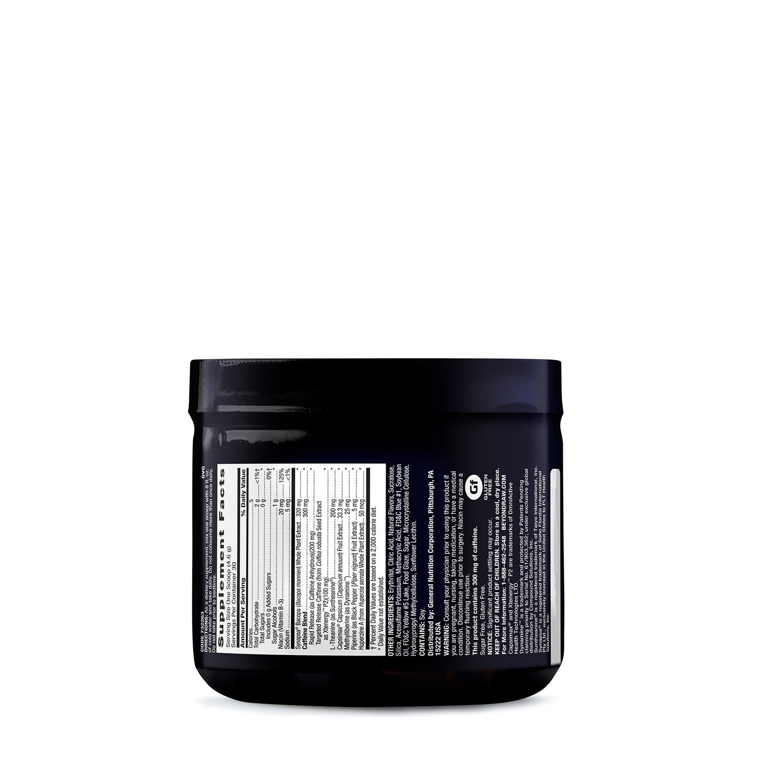 Termogenic arzator de grasimi cu aroma de gummy worm Burn MF, 138  g, Beyond Raw