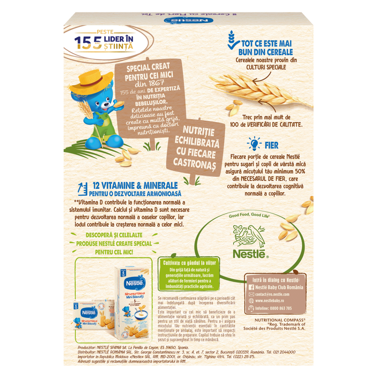 Nestle - Cereale somn usor cu flori de tei 250g Nestle - Cereale somn usor cu flori de tei 250g