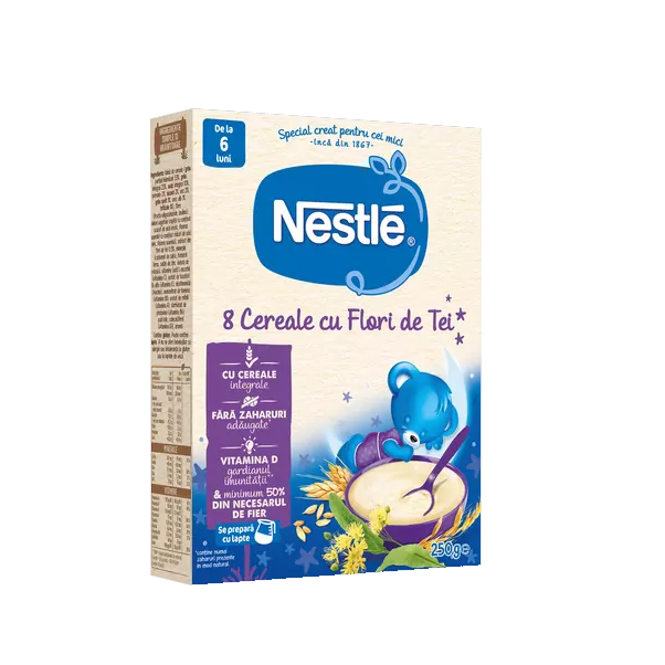 Nestle - Cereale somn usor cu flori de tei 250g Nestle - Cereale somn usor cu flori de tei 250g