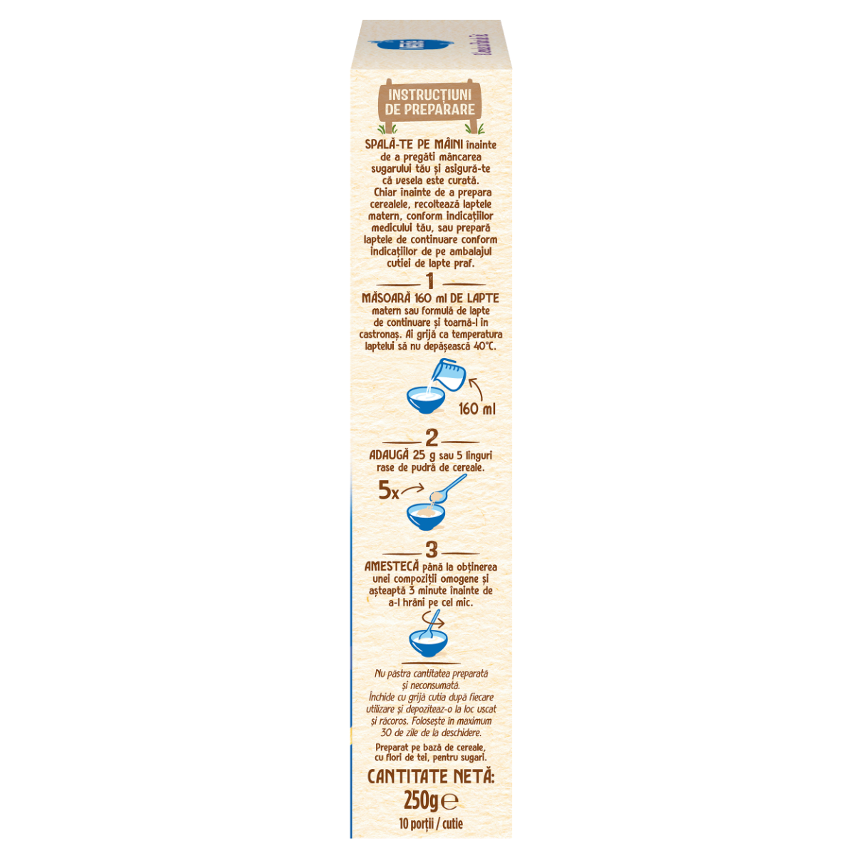 Nestle - Cereale somn usor cu flori de tei 250g Nestle - Cereale somn usor cu flori de tei 250g