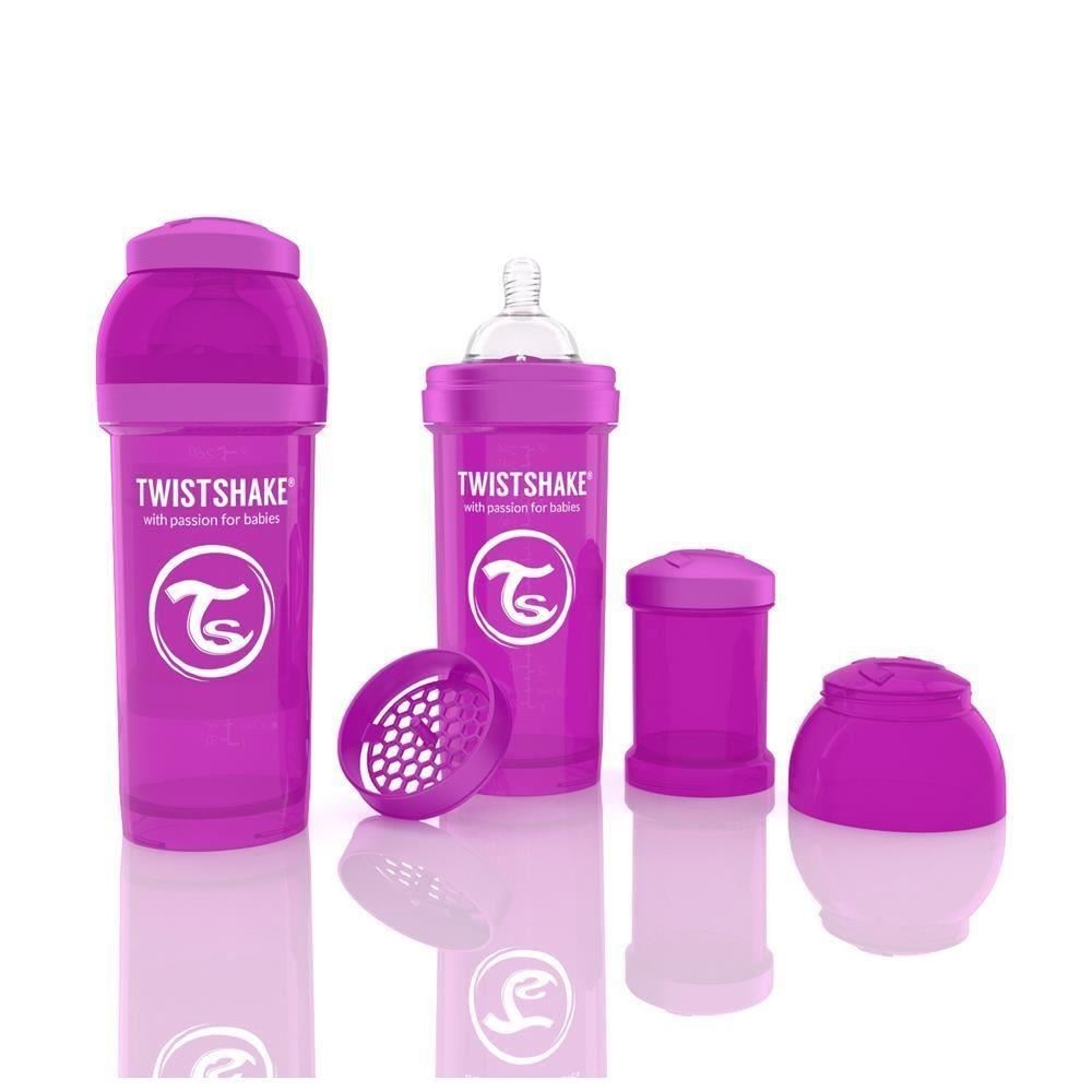 Biberon Twistshake Anti - Colici 260 m Violet Biberon Twistshake Anti - Colici 260 m Violet
