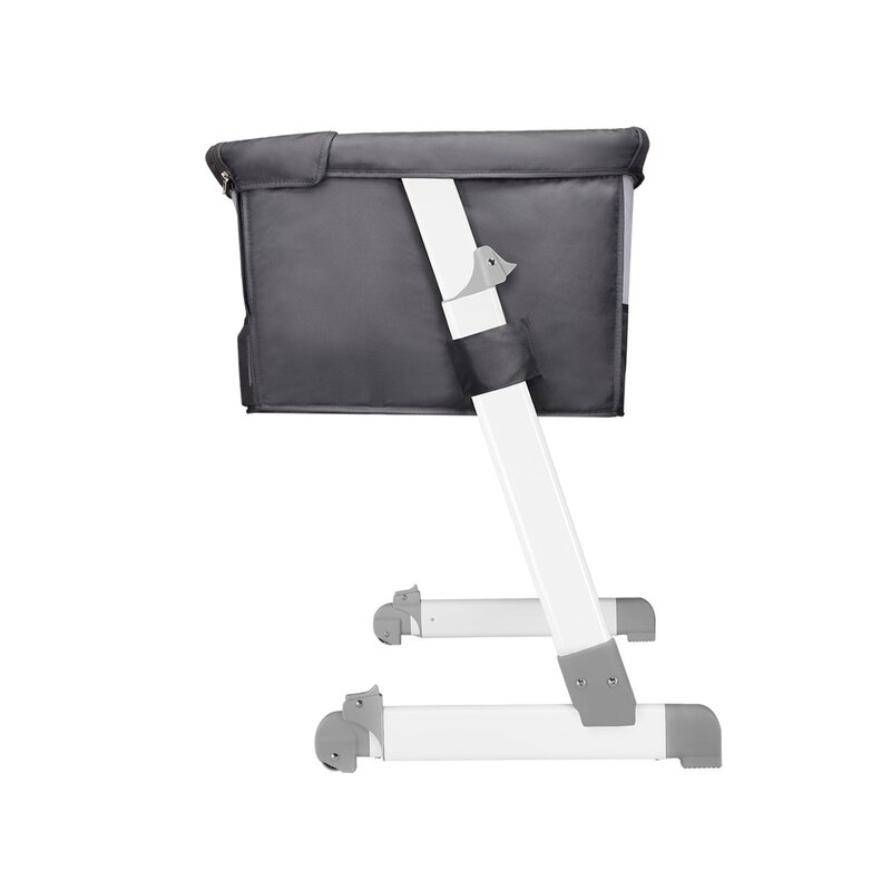 Lionelo - Patut co-sleeper Theo Dark 2 in 1, 90x50 cm, Gri Lionelo - Patut co-sleeper Theo Dark 2 in 1, 90x50 cm, Gri