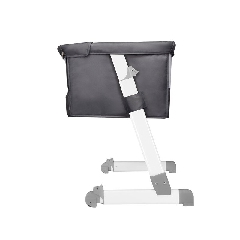 Lionelo - Patut co-sleeper Theo Dark 2 in 1, 90x50 cm, Gri Lionelo - Patut co-sleeper Theo Dark 2 in 1, 90x50 cm, Gri