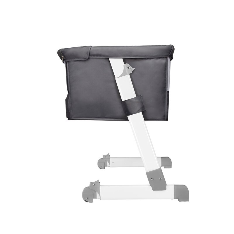Lionelo - Patut co-sleeper Theo Dark 2 in 1, 90x50 cm, Gri Lionelo - Patut co-sleeper Theo Dark 2 in 1, 90x50 cm, Gri
