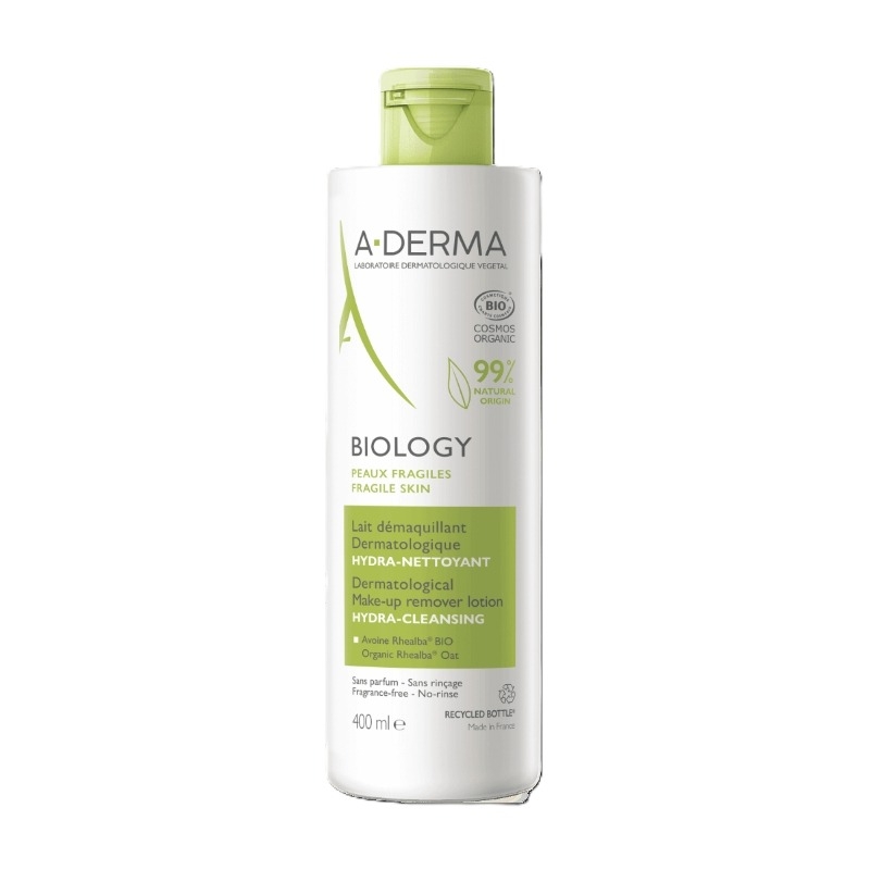 Biology lapte demachiant, 400ml, A-Derma Biology lapte demachiant, 400ml, A-Derma
