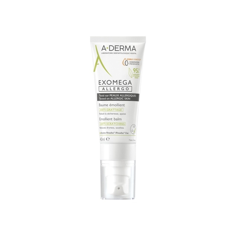 Exomega Allergo balsam emolient, 40ml, A-Derma Exomega Allergo balsam emolient, 40ml, A-Derma
