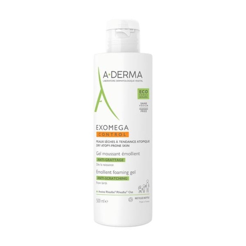 Exomega Control gel spumant, 500ml, A-Derma Exomega Control gel spumant, 500ml, A-Derma