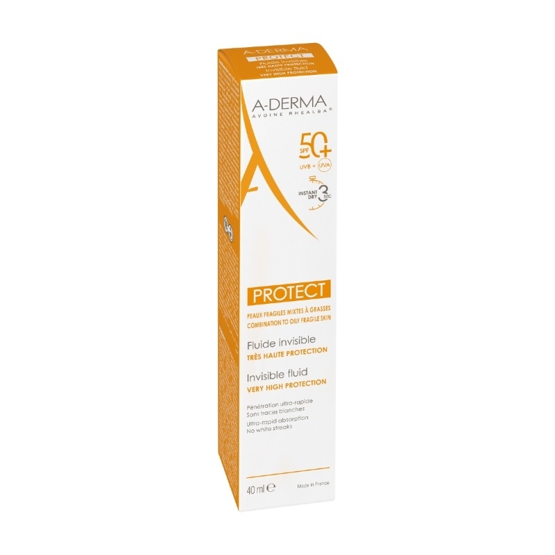 Protect fluid SPF 50+, 40ml, A-Derma Protect fluid SPF 50+, 40ml, A-Derma