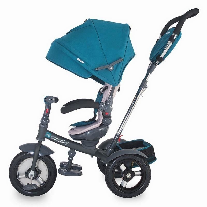 Tricicleta multifunctionala Coccolle Giro Plus Albastru Tricicleta multifunctionala Coccolle Giro Plus Albastru