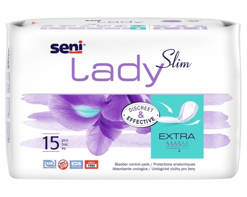 Absorbantele urologice pentru femei Lady, Extra, 15 bucati, Seni Absorbantele urologice pentru femei Lady, Extra, 15 bucati, Seni