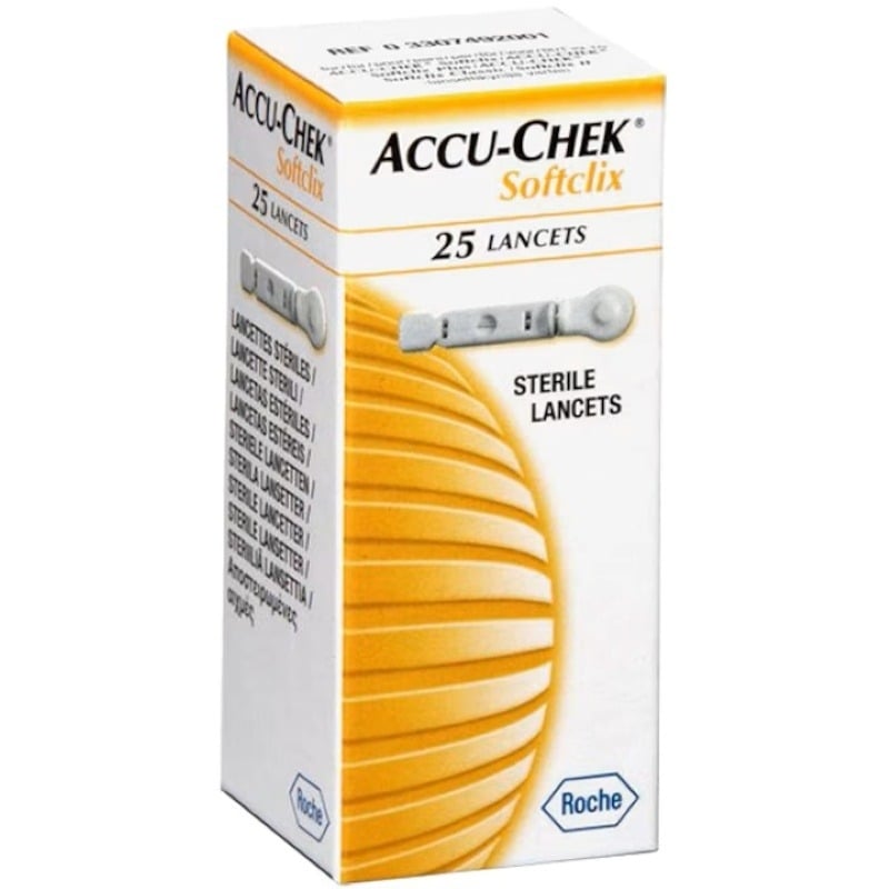 Ace sterile Softclix, 25 bucati, Accu-Chek Ace sterile Softclix, 25 bucati, Accu-Chek