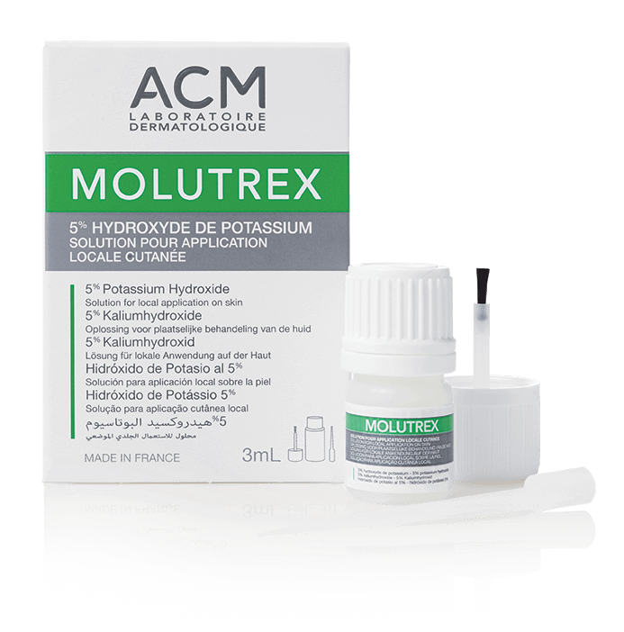 Tratament pentru Molluscum Contagiosum Molutrex, 3 ml, ACM Tratament pentru Molluscum Contagiosum Molutrex, 3 ml, ACM