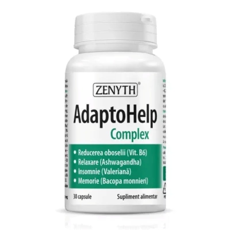 AdaptoHelp Complex, 30 capsule, Zenyth AdaptoHelp Complex, 30 capsule, Zenyth