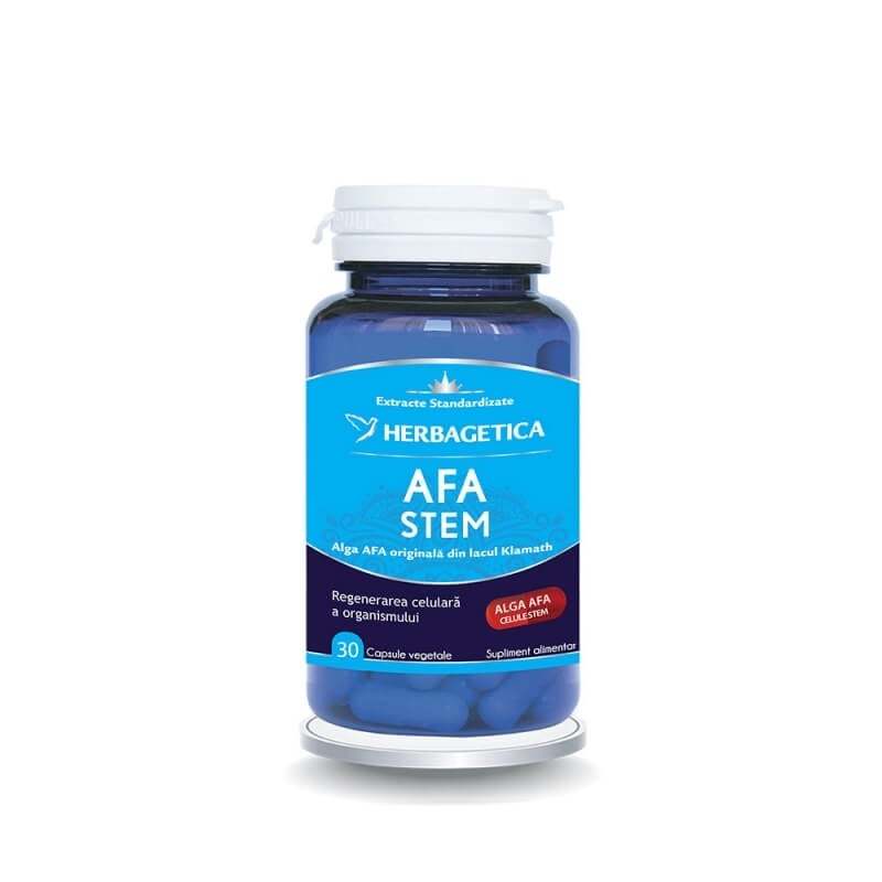 Afa Stem, 30 capsule, Herbagetica Afa Stem, 30 capsule, Herbagetica