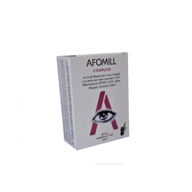Picaturi oculare Afomill complete, 15 ml, Af United Picaturi oculare Afomill complete, 15 ml, Af United