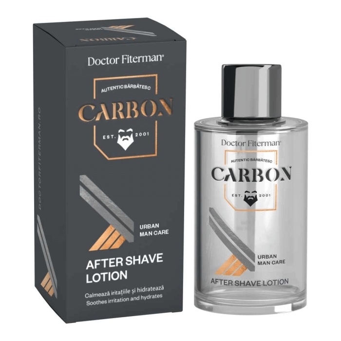 Aftershave lotiune Carbon, 75 ml, Doctor Fiterman Aftershave lotiune Carbon, 75 ml, Doctor Fiterman