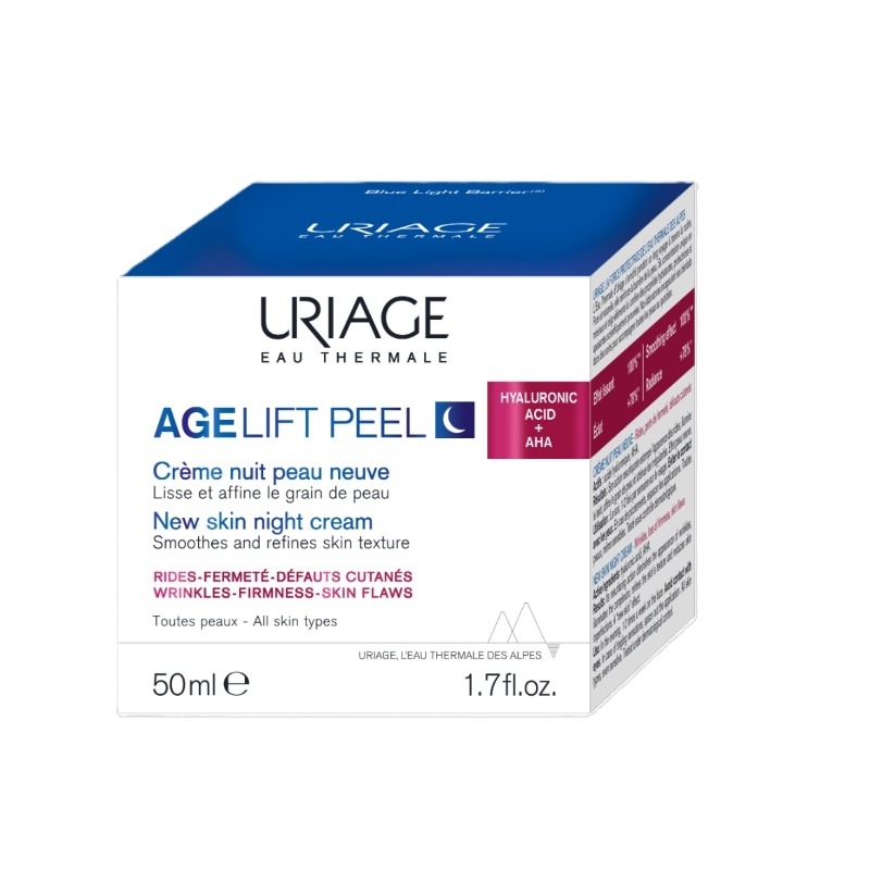 Age Lift crema noapte peeling, 50ml, Uriage Age Lift crema noapte peeling, 50ml, Uriage