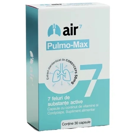 Pulmo-Max Air 7, 30 capsule, Green Splid Pulmo-Max Air 7, 30 capsule, Green Splid