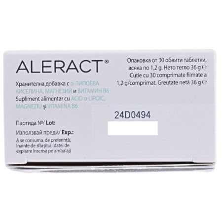 Aleract, 30 tablete, Lo.Li. Pharma Aleract, 30 tablete, Lo.Li. Pharma