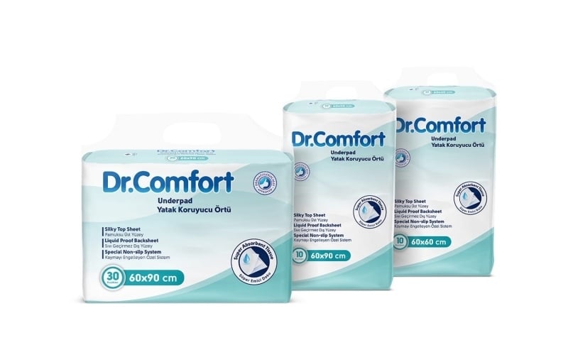 Aleze absorbante 60 x 90 cm, 30 bucati, Dr Comfort Aleze absorbante 60 x 90 cm, 30 bucati, Dr Comfort