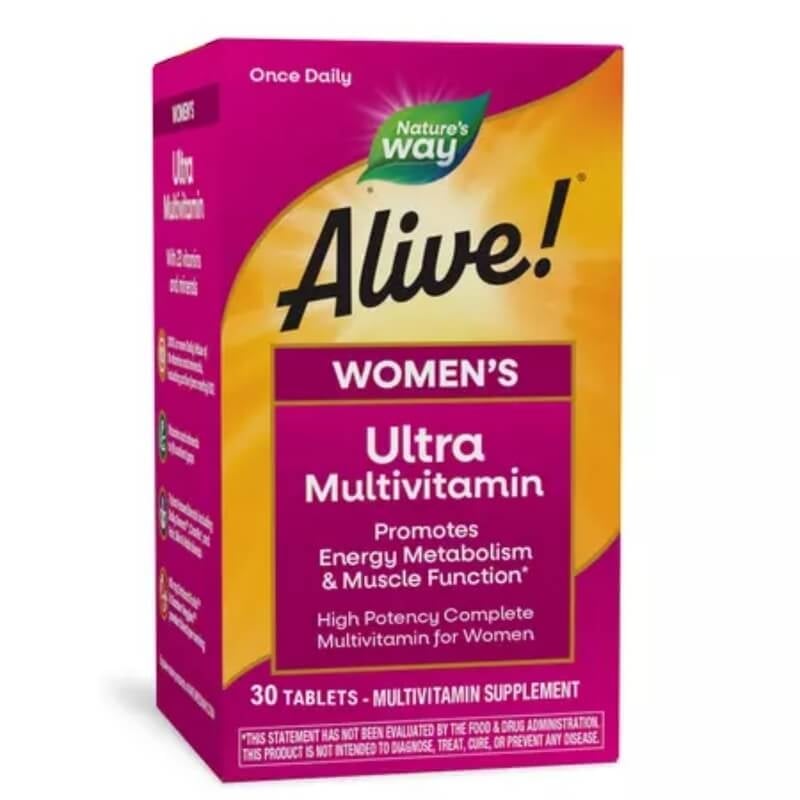 Alive Once Daily Women Ultra Nature's Way, 30 tablete, Secom Alive Once Daily Women Ultra Nature's Way, 30 tablete, Secom