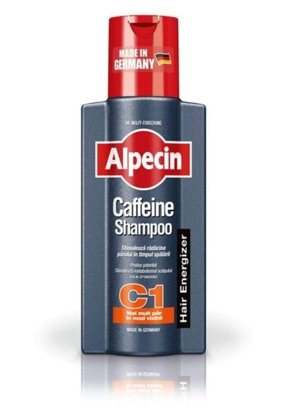 Sampon cu cafeina pentru cresterea parului C1, 250 ml, Alpecin Sampon cu cafeina pentru cresterea parului C1, 250 ml, Alpecin