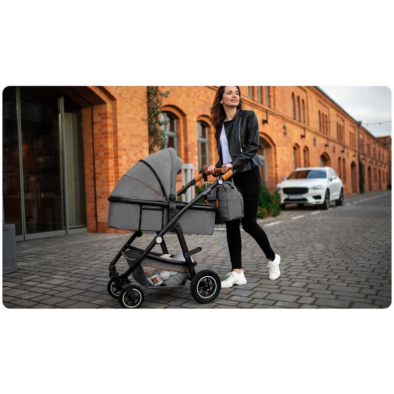 Lionelo - Carucior compact Amber, 3 in 1, Cadru din aluminiu, Cu landou intarit si salteluta moale, Scoica auto, Reversibil, Maner ajustabil, Huse pentru picioare, Plasa de tantari, Husa de ploaie, Geanta parinti, Pana la 22 kg, Albastru Lionelo - Carucior compact Amber, 3 in 1, Cadru din aluminiu, Cu landou intarit si salteluta moale, Scoica auto, Reversibil, Maner ajustabil, Huse pentru picioare, Plasa de tantari, Husa de ploaie, Geanta parinti, Pana la 22 kg, Albastru