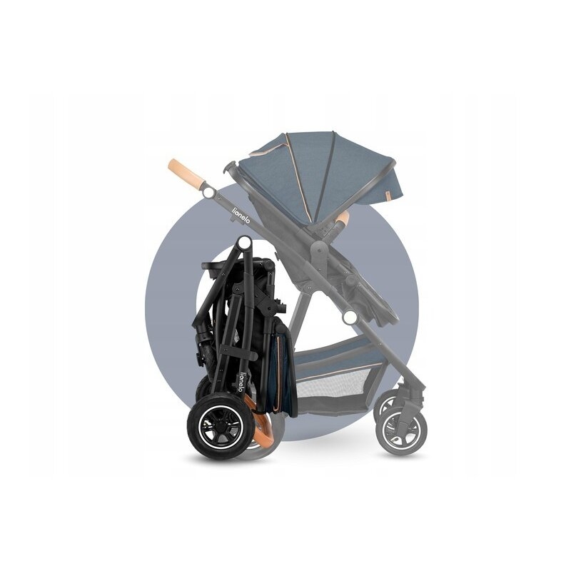 Lionelo - Carucior compact Amber, 3 in 1, Cadru din aluminiu, Cu landou intarit si salteluta moale, Scoica auto, Reversibil, Maner ajustabil, Huse pentru picioare, Plasa de tantari, Husa de ploaie, Geanta parinti, Pana la 22 kg, Albastru Lionelo - Carucior compact Amber, 3 in 1, Cadru din aluminiu, Cu landou intarit si salteluta moale, Scoica auto, Reversibil, Maner ajustabil, Huse pentru picioare, Plasa de tantari, Husa de ploaie, Geanta parinti, Pana la 22 kg, Albastru
