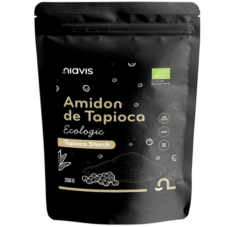 Amidon de tapioca ecologic, 250 g, Niavis Amidon de tapioca ecologic, 250 g, Niavis