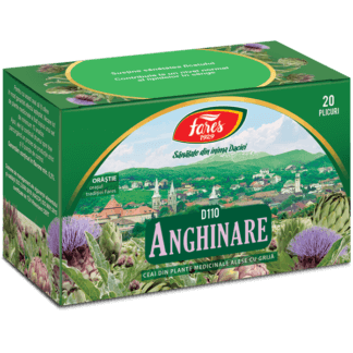 Ceai frunze de anghinare, 20plicuri, Fares Ceai frunze de anghinare, 20plicuri, Fares