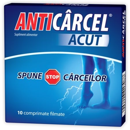 Anticarcel Acut, 10 comprimate, Zdrovit Anticarcel Acut, 10 comprimate, Zdrovit