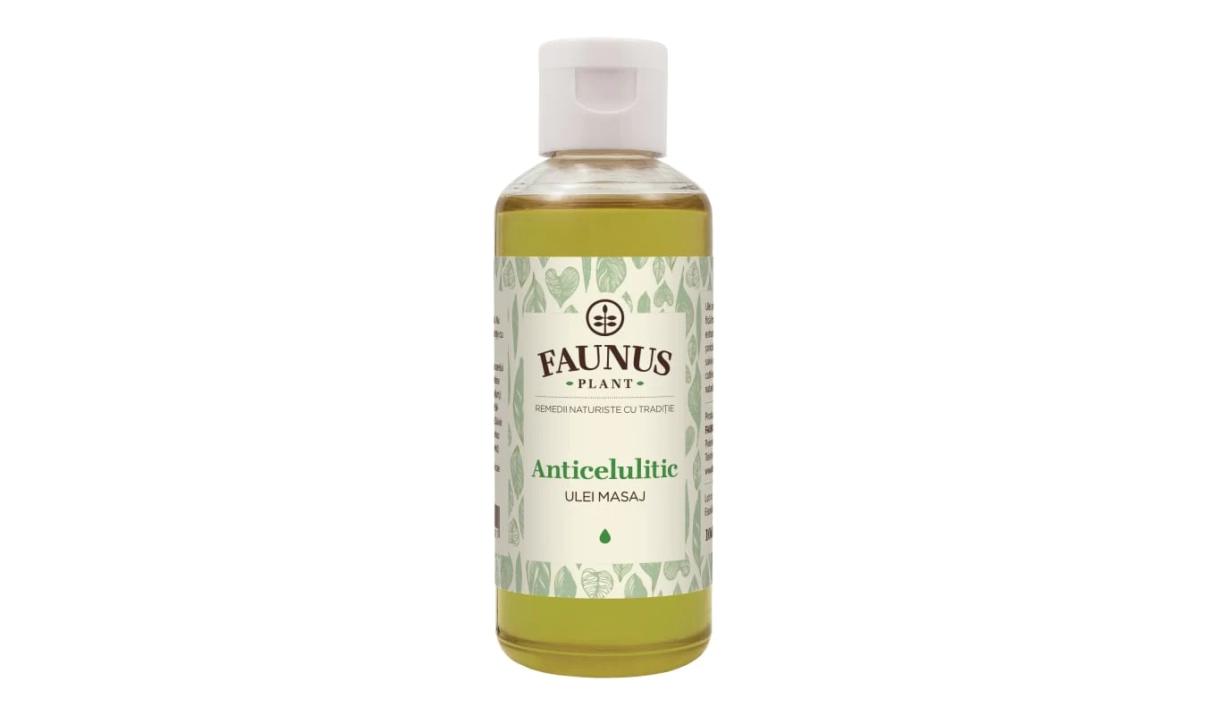 Faunus Plant - Ulei masaj anticelulitic 100ml Faunus Plant - Ulei masaj anticelulitic 100ml
