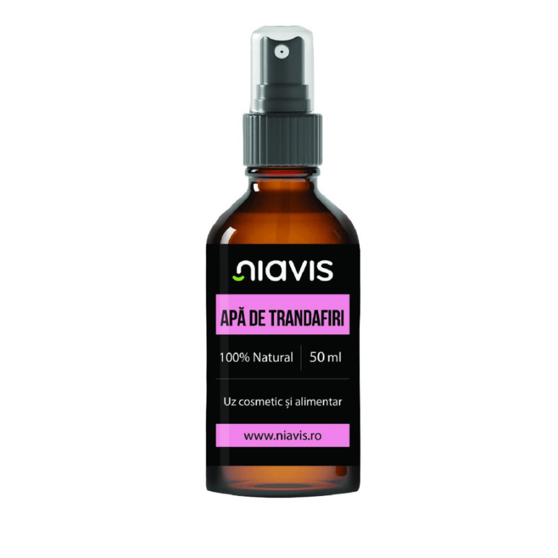 Apa de trandafiri, 50 ml, Niavis Apa de trandafiri, 50 ml, Niavis