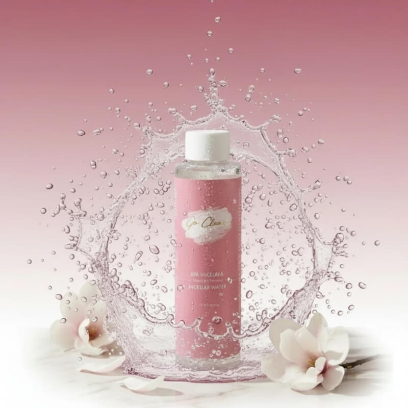 Apa micelara cu extract de magnolie si panthenol Go Clear, 250 ml, Girl Own Cosmetics