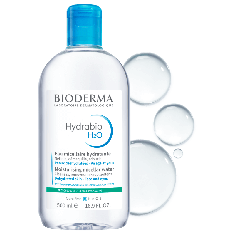 Apa micelara Hydrabio H2O, 500 ml, Bioderma Apa micelara Hydrabio H2O, 500 ml, Bioderma