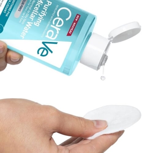 Apa micelara purifianta pentru ten normal si gras, 400 ml, Cerave Apa micelara purifianta pentru ten normal si gras, 400 ml, Cerave