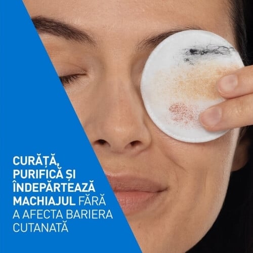 Apa micelara purifianta pentru ten normal si gras, 400 ml, Cerave Apa micelara purifianta pentru ten normal si gras, 400 ml, Cerave
