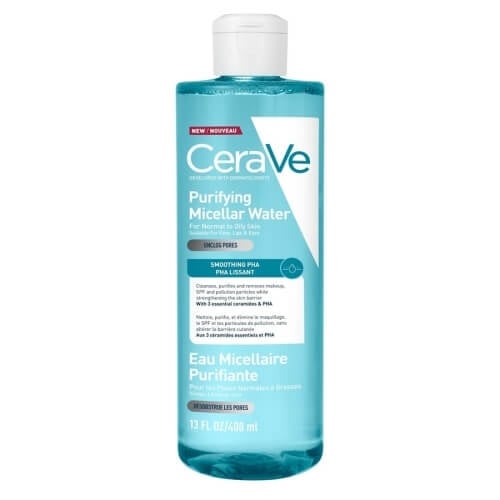 Apa micelara purifianta pentru ten normal si gras, 400 ml, Cerave Apa micelara purifianta pentru ten normal si gras, 400 ml, Cerave