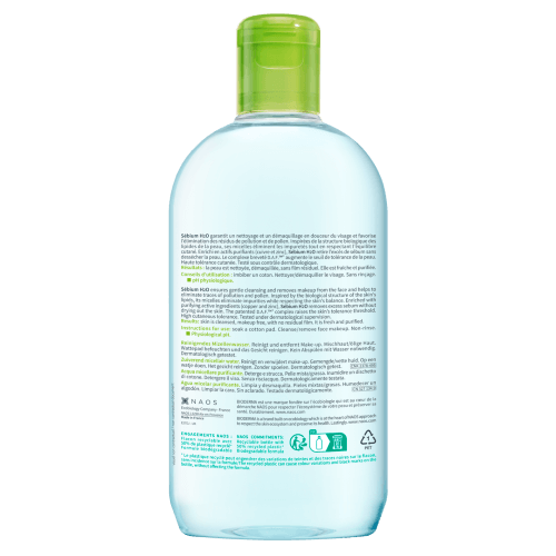 Apa micelara Sebium H2O, 500ml, Bioderma Apa micelara Sebium H2O, 500ml, Bioderma