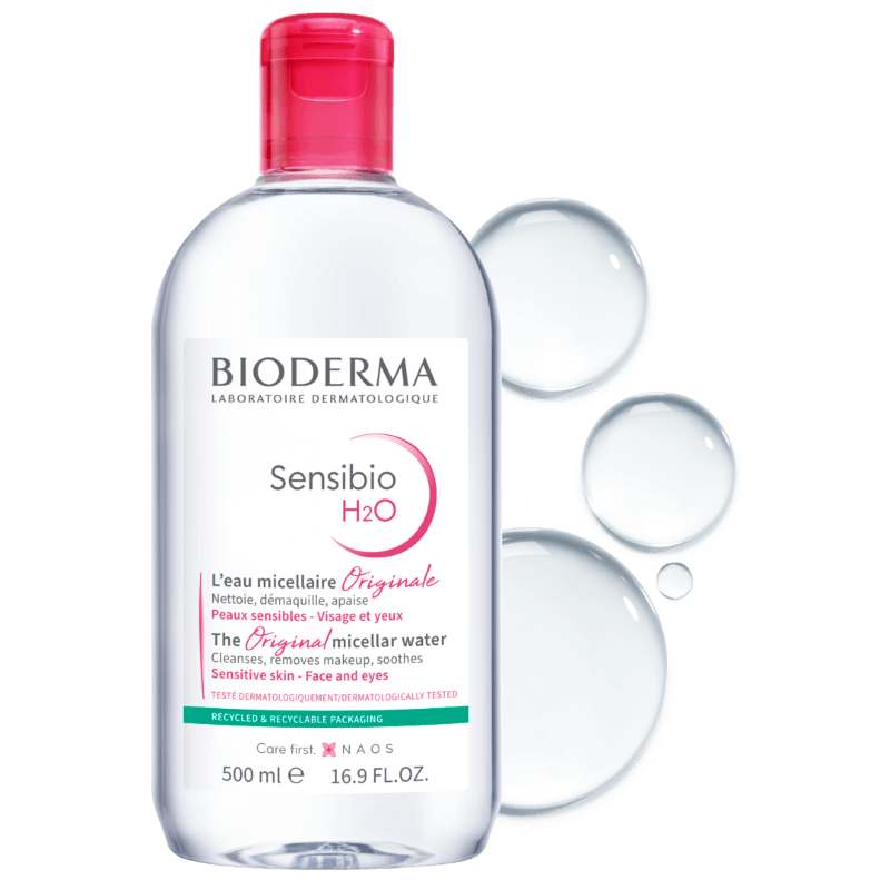 Apa micelara Sensibio H2O, 500ml, Bioderma Apa micelara Sensibio H2O, 500ml, Bioderma