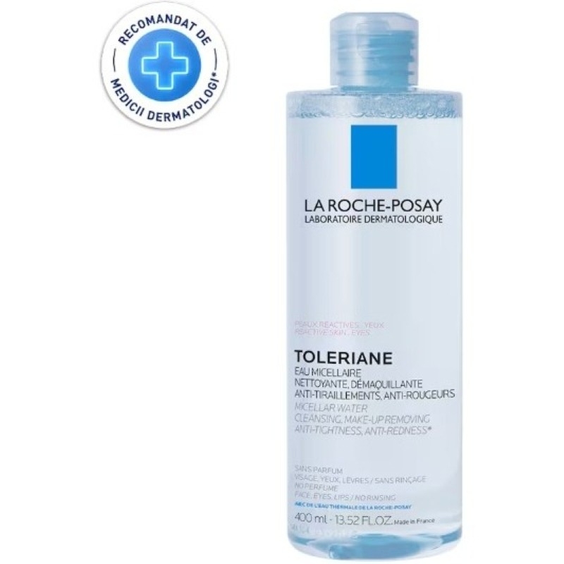 Apa Micelara ultra piele reactiva, fata si ochi, 400 ml, La Roche-Posay Apa Micelara ultra piele reactiva, fata si ochi, 400 ml, La Roche-Posay