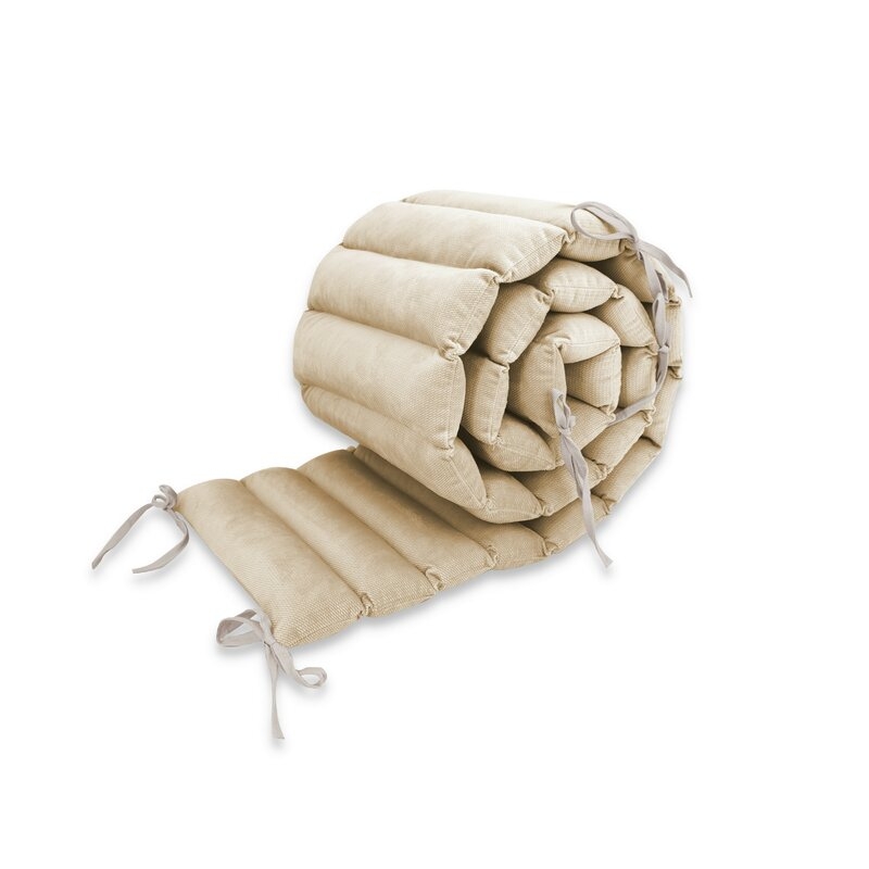 Aparatoare pentru patut, MimiNu, Tip panou, Pentru patut, Lungime 180 cm, Din catifea, Nugat Aparatoare pentru patut, MimiNu, Tip panou, Pentru patut, Lungime 180 cm, Din catifea, Nugat
