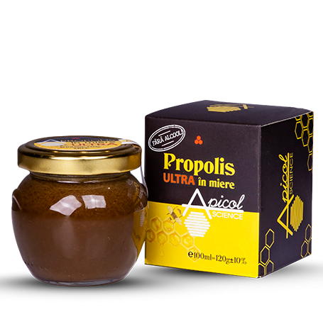 Propolis in miere ultra, 120 g, ApicolScience Propolis in miere ultra, 120 g, ApicolScience